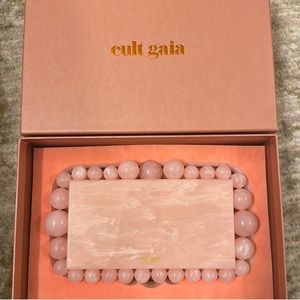 Cult Gaia Eos Bauble Acrylic Box Clutch